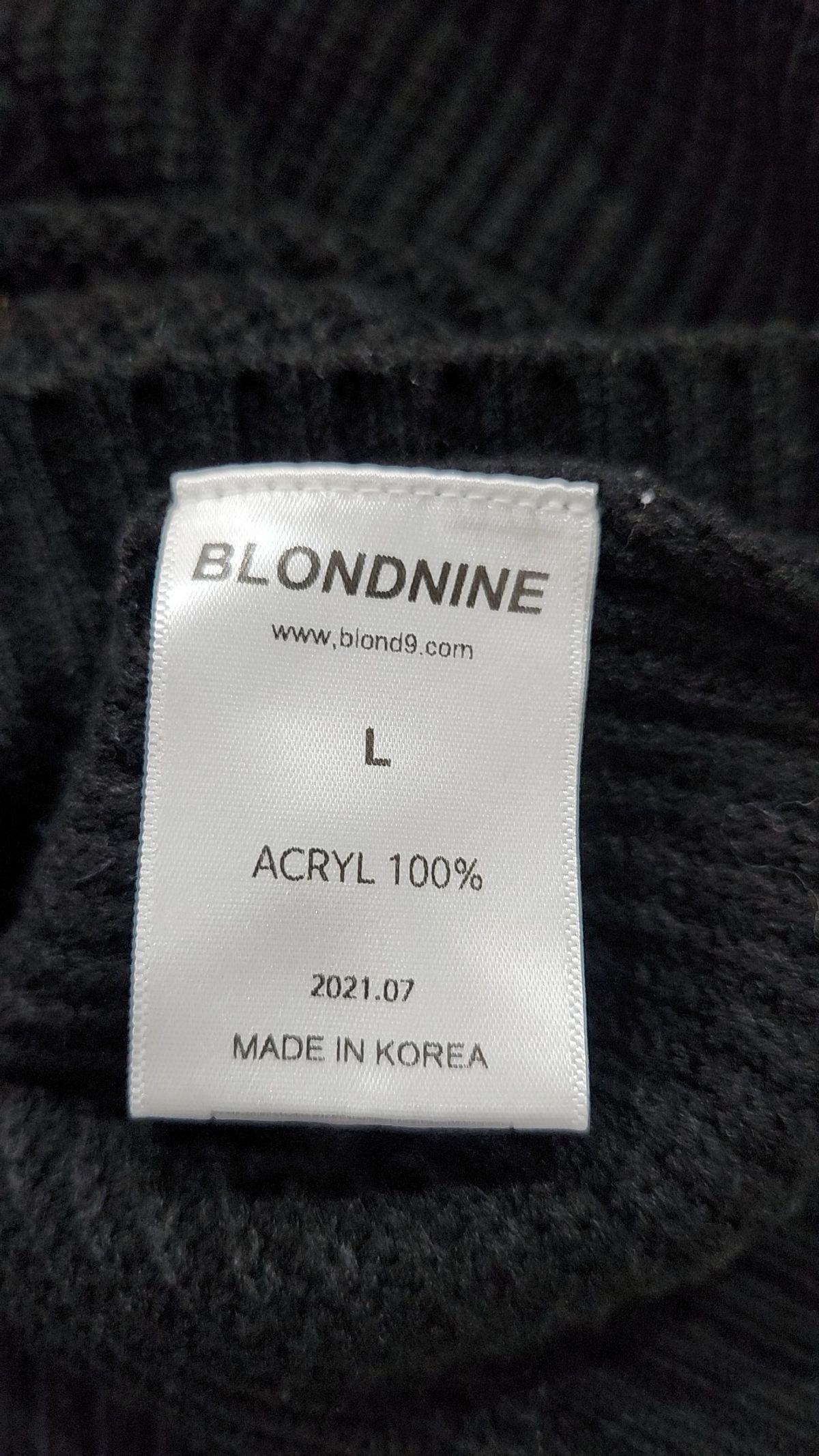 블론드나인(BLOND9) 니트/스웨터 L