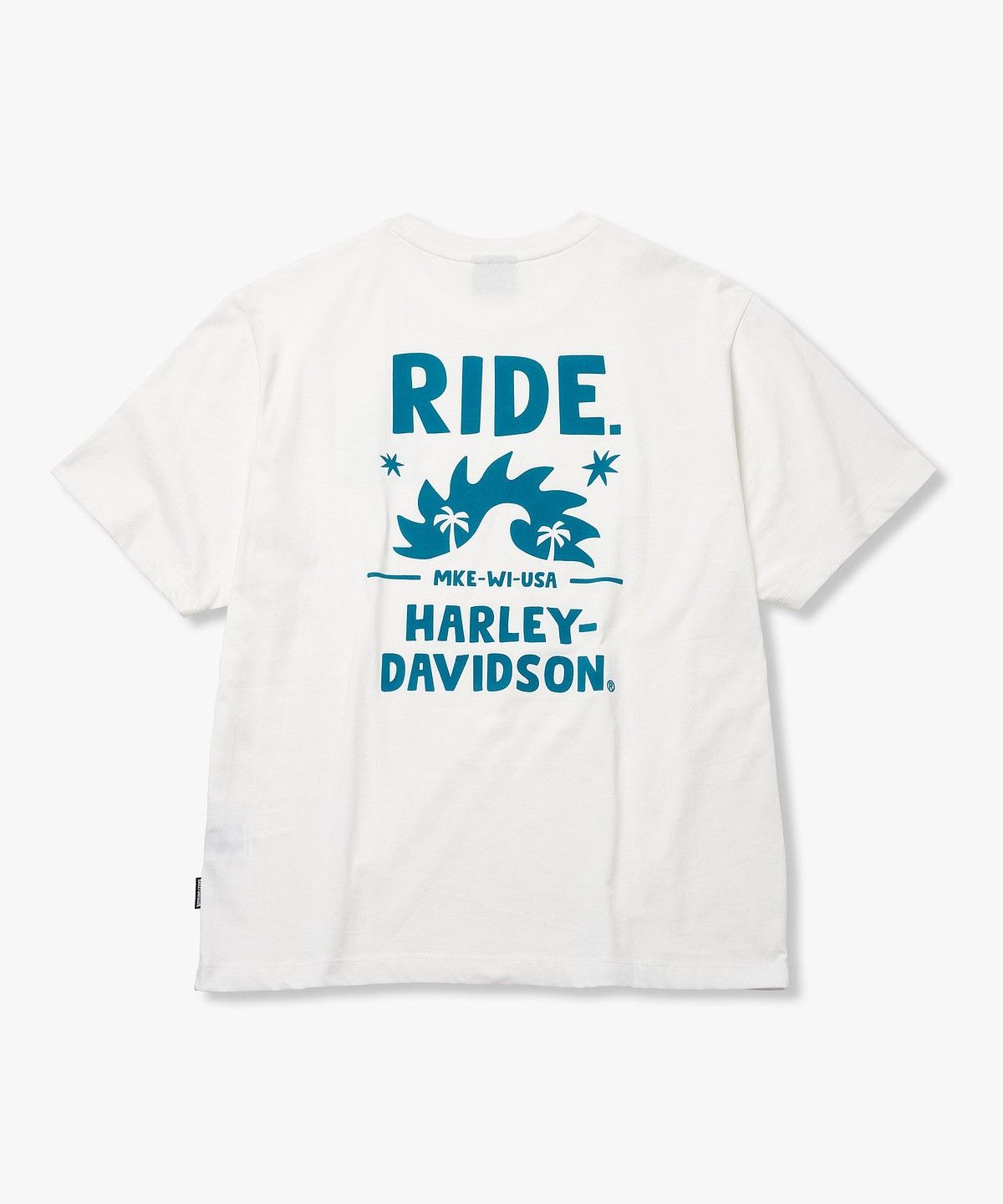 할리데이비슨 컬렉션스®(HARLEY-DAVIDSON COLLECTIONS®) RIDE WAVE 티셔츠_화이트 HH16111084