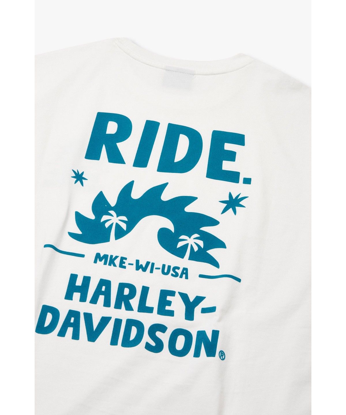 할리데이비슨 컬렉션스®(HARLEY-DAVIDSON COLLECTIONS®) RIDE WAVE 티셔츠_화이트 HH16111084