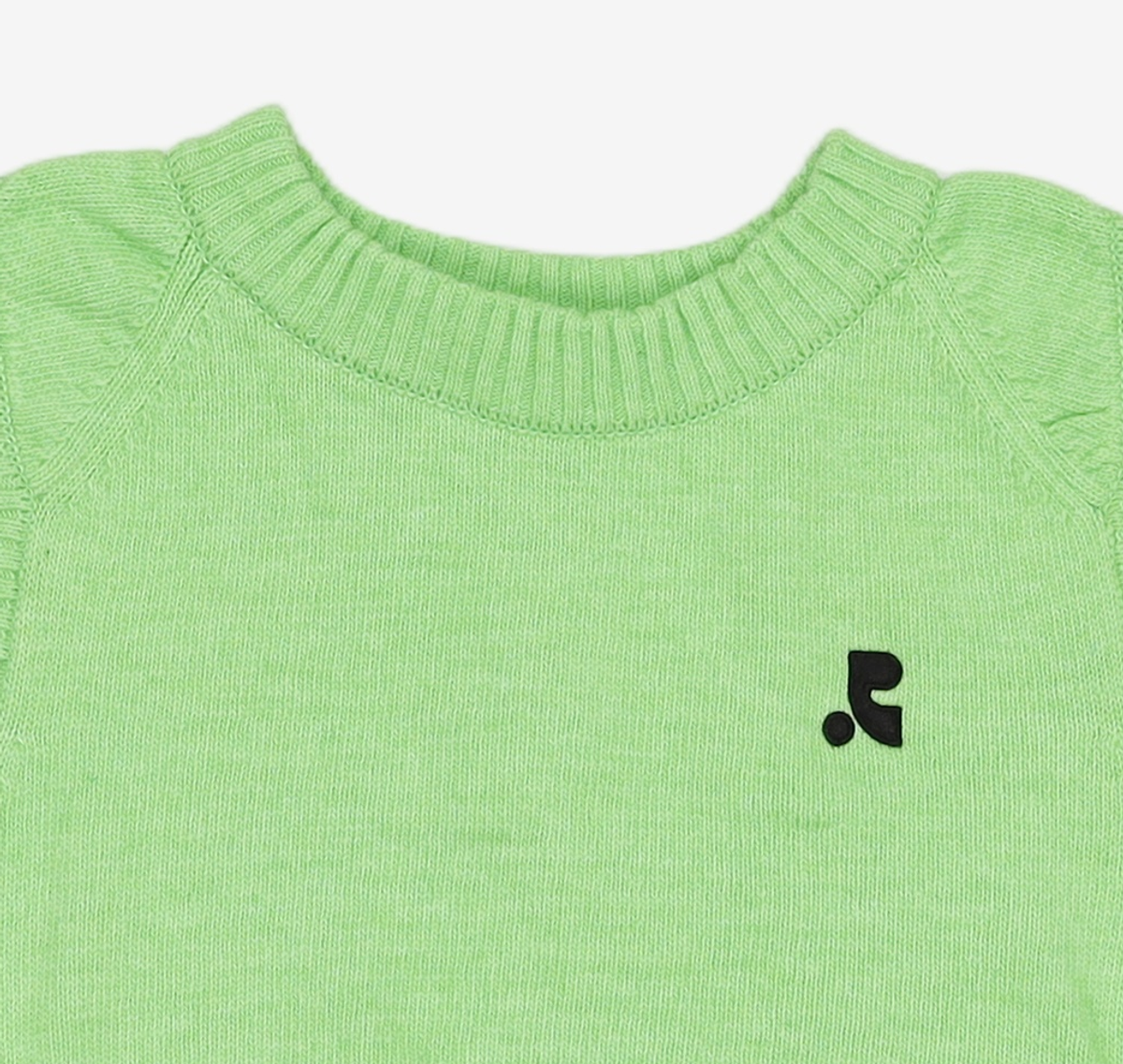 레스트앤레크레이션(REST&RECREATION) RR CUT OUT KNIT VEST YELLOWISH GREEN FREE