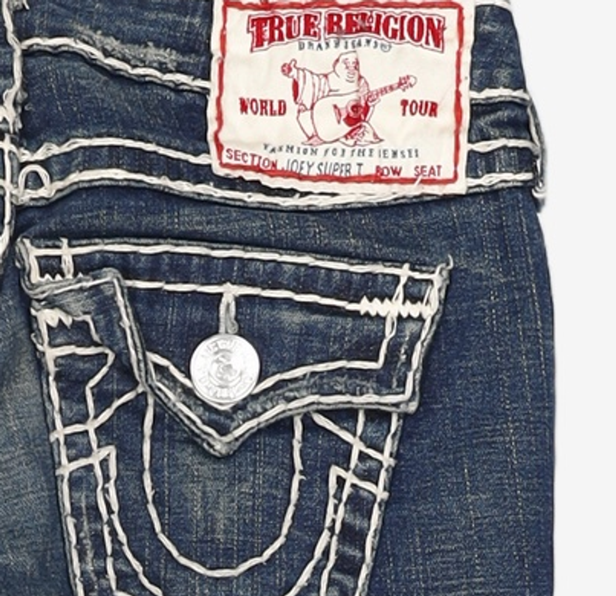트루릴리젼(TRUERELIGION) 청/데님 팬츠 26
