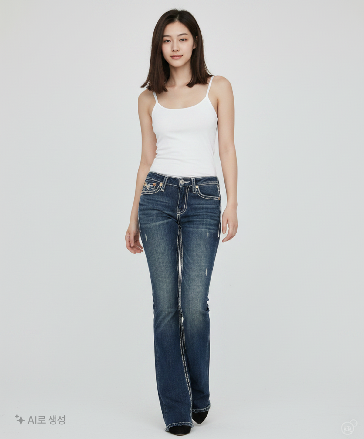 트루릴리젼(TRUERELIGION) 청/데님 팬츠 26
