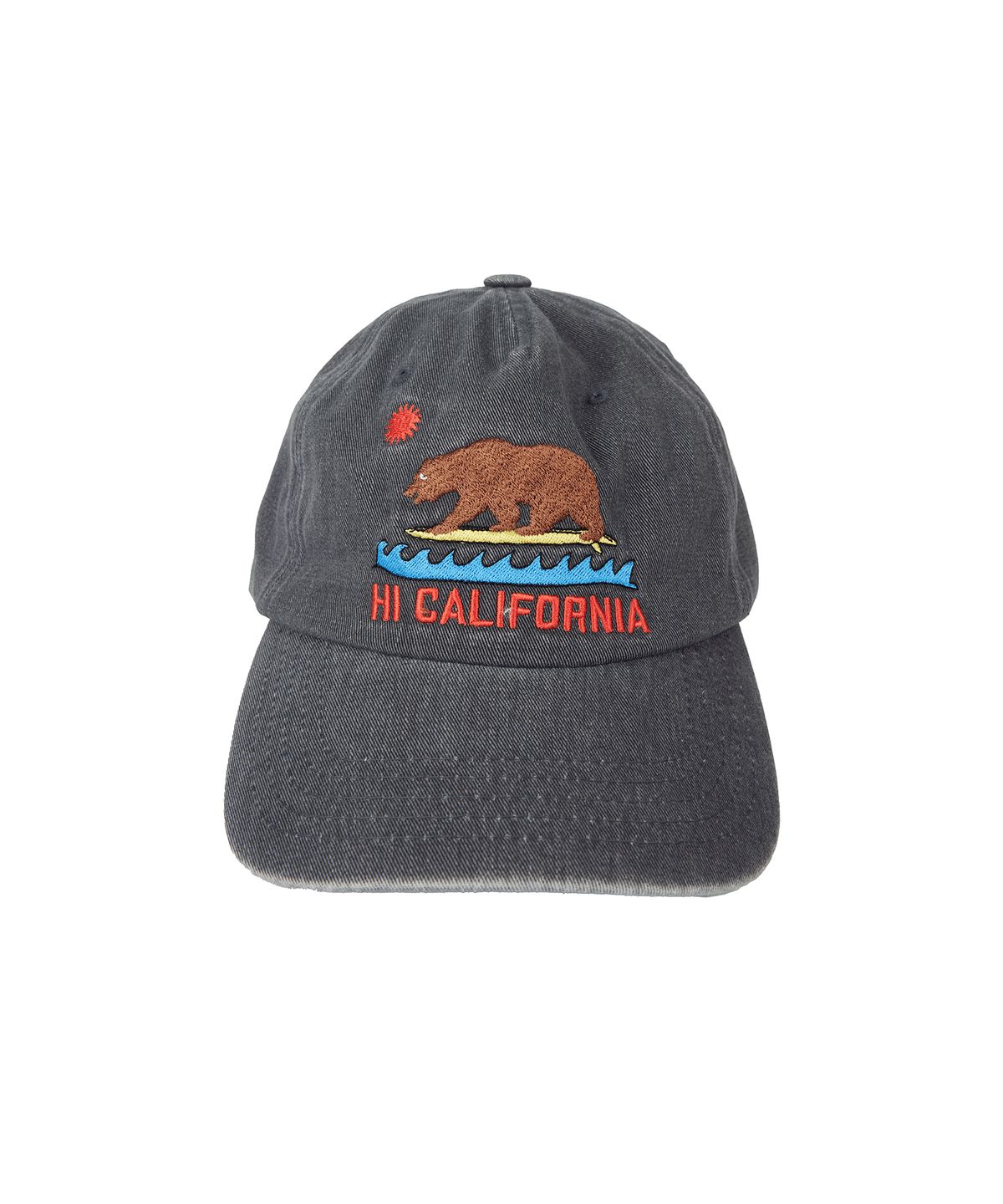 1011갤러리(1011 GALLERY) California Bear 5pannel Cap - Charcoal