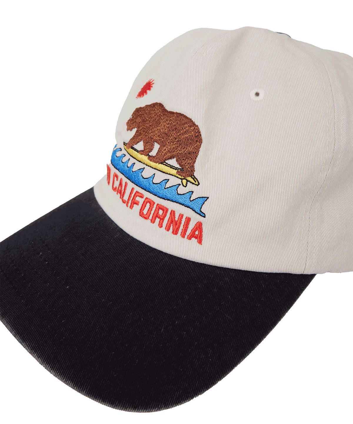 1011갤러리(1011 GALLERY) California Bear 5pannel Cap - Cream/Black