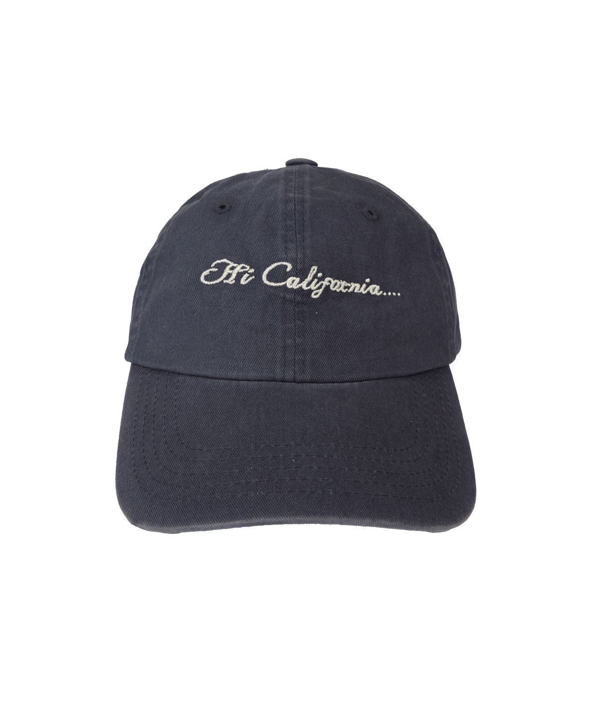 1011갤러리(1011 GALLERY) Hi California Washed Ball Cap - Navy