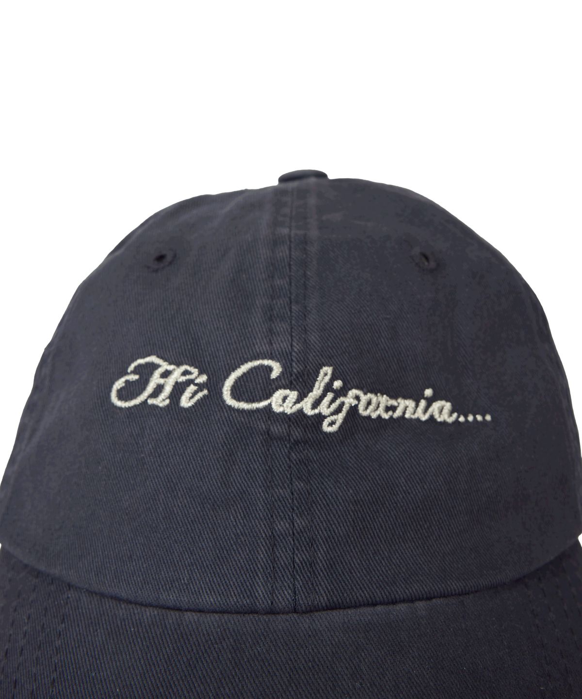 1011갤러리(1011 GALLERY) Hi California Washed Ball Cap - Navy