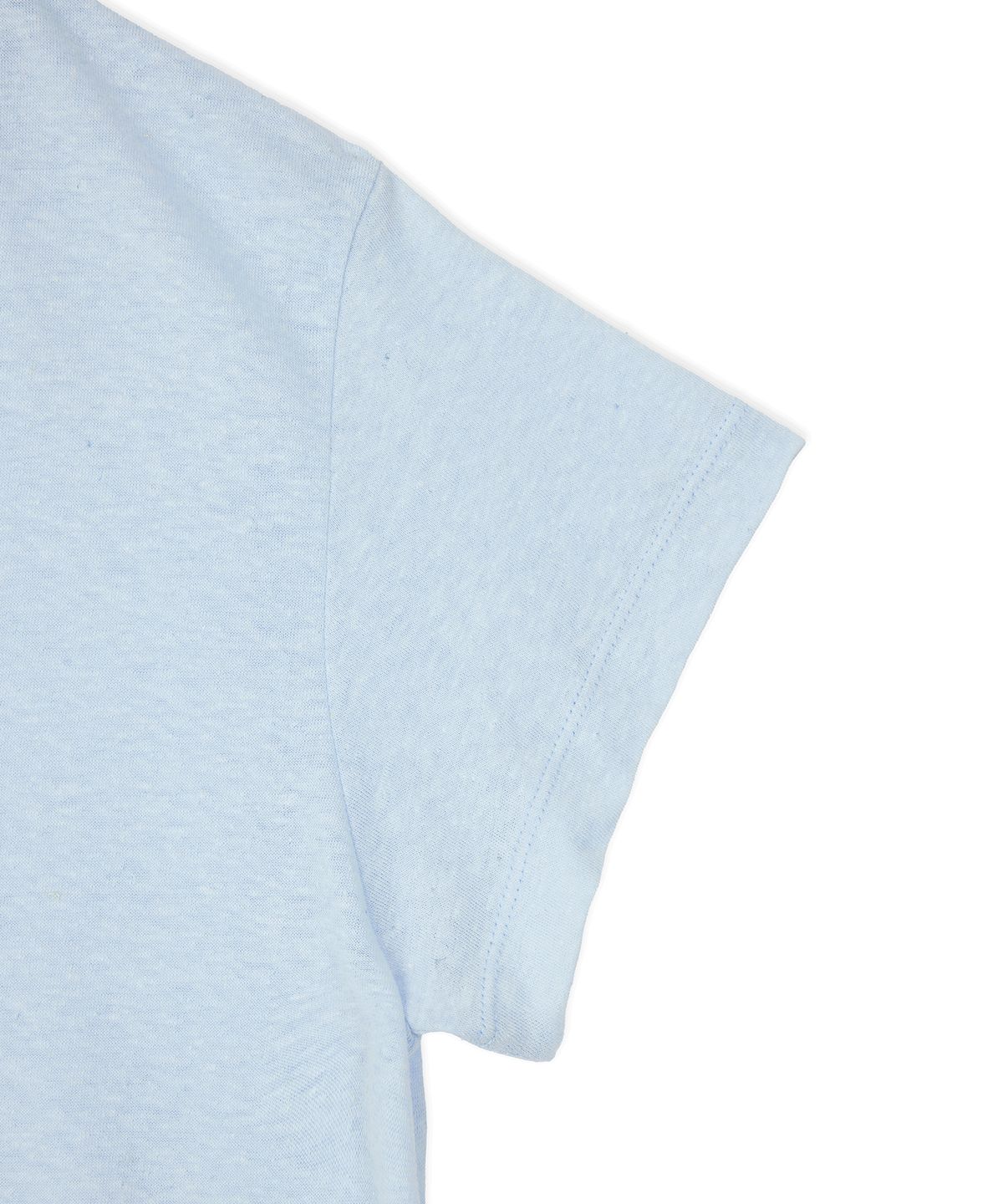 1011갤러리(1011 GALLERY) Woman California Linen Tee - Light Blue