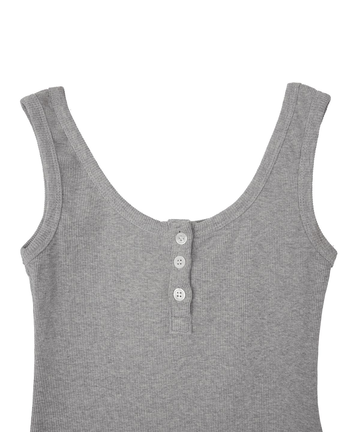 1011갤러리(1011 GALLERY) Woman Hi California Tank Top - Gray