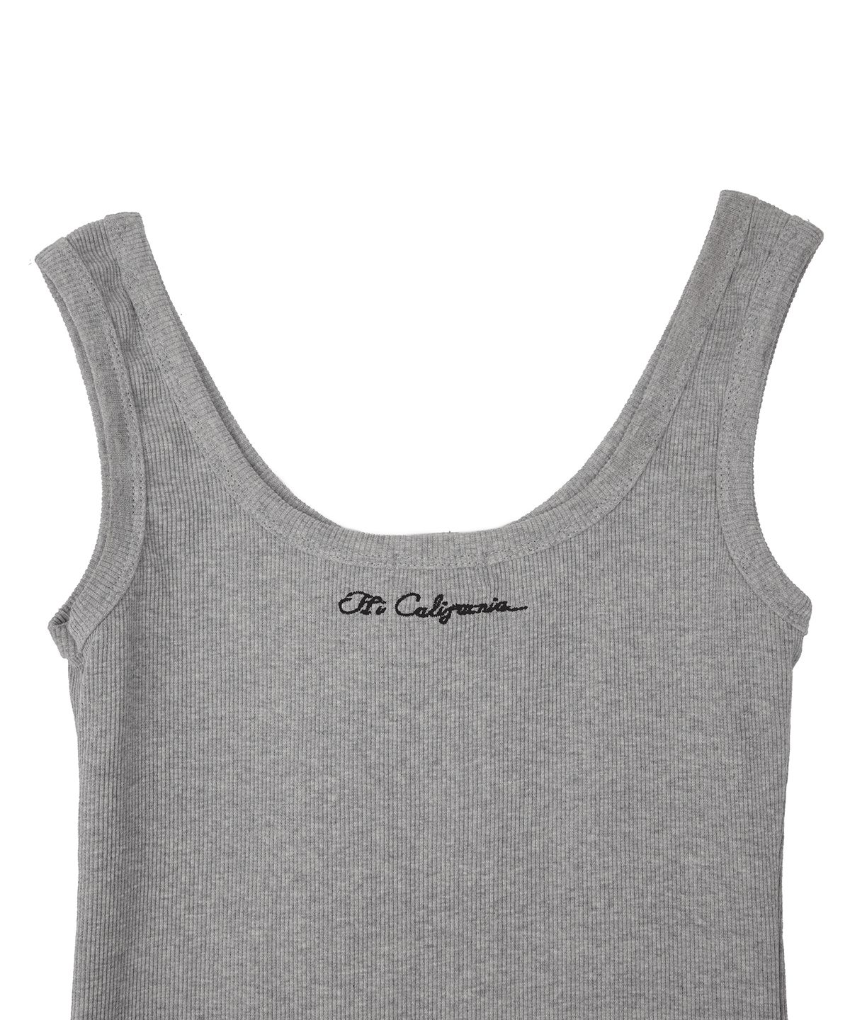 1011갤러리(1011 GALLERY) Woman Hi California Tank Top - Gray