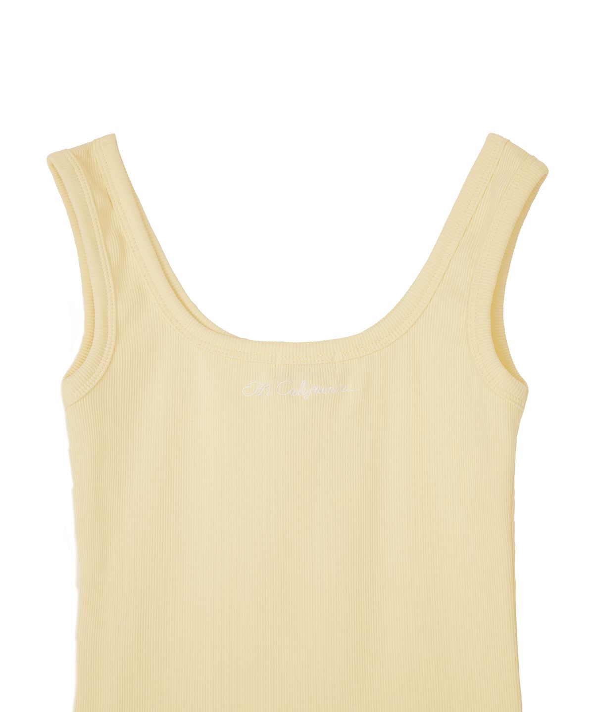 1011갤러리(1011 GALLERY) Woman Hi California Tank Top - Yellow