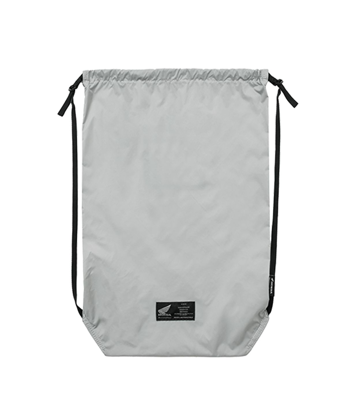 핍스 모터사이클(PHYPS MOTORCYCLE) Lightweight String Bag Gray