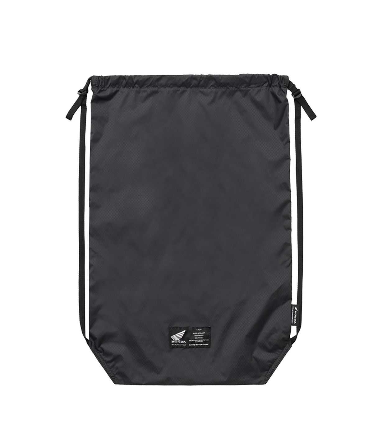 핍스 모터사이클(PHYPS MOTORCYCLE) Lightweight String Bag Black