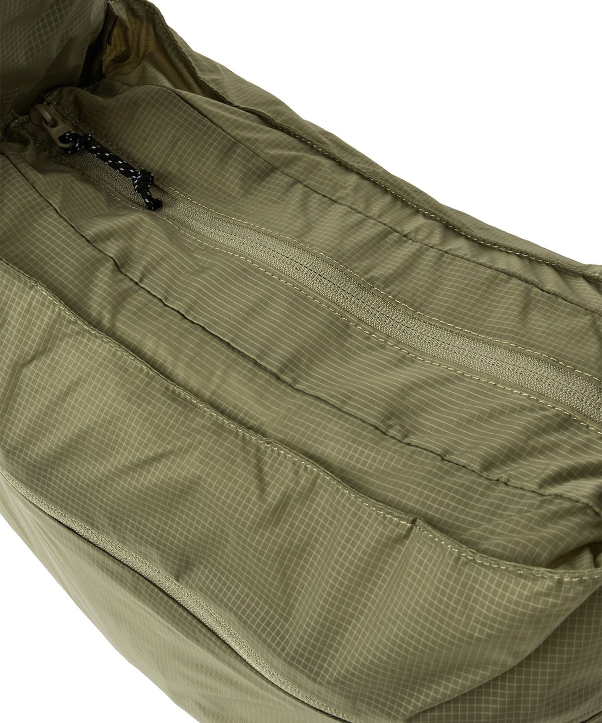 핍스 모터사이클(PHYPS MOTORCYCLE) Nylon Light Weight Cross Bag Olive