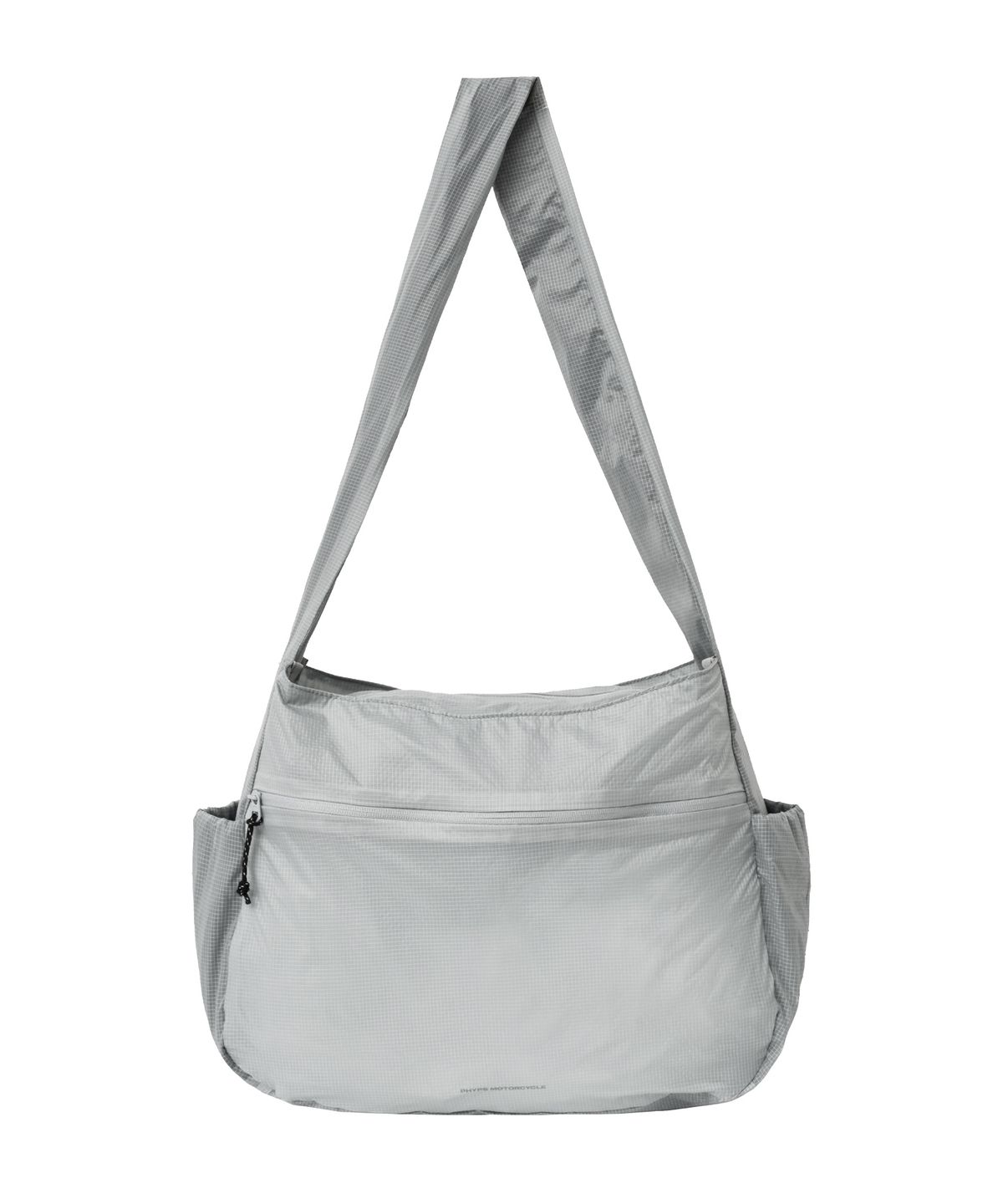 핍스 모터사이클(PHYPS MOTORCYCLE) Nylon Light Weight Cross Bag Gray
