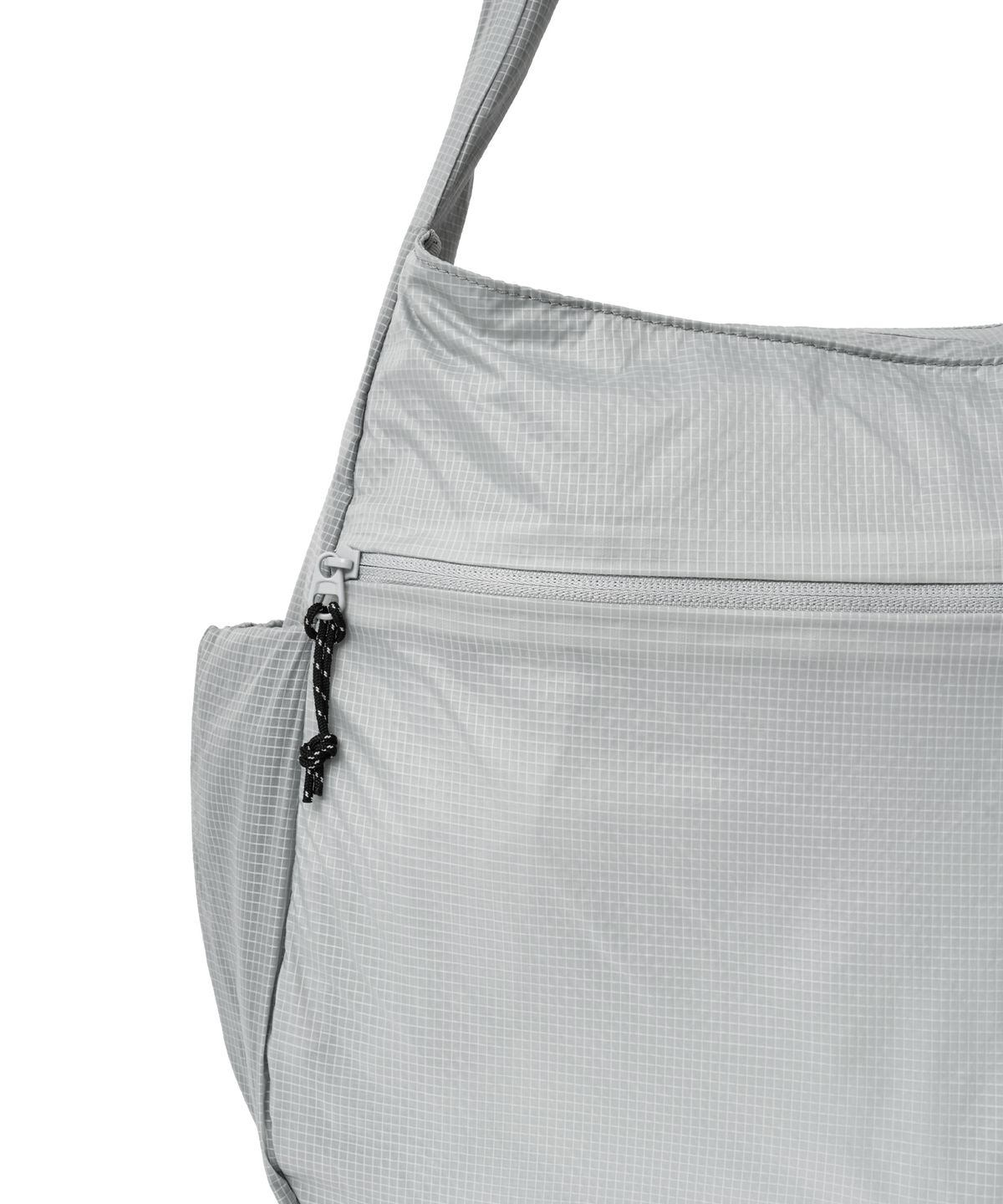 핍스 모터사이클(PHYPS MOTORCYCLE) Nylon Light Weight Cross Bag Gray