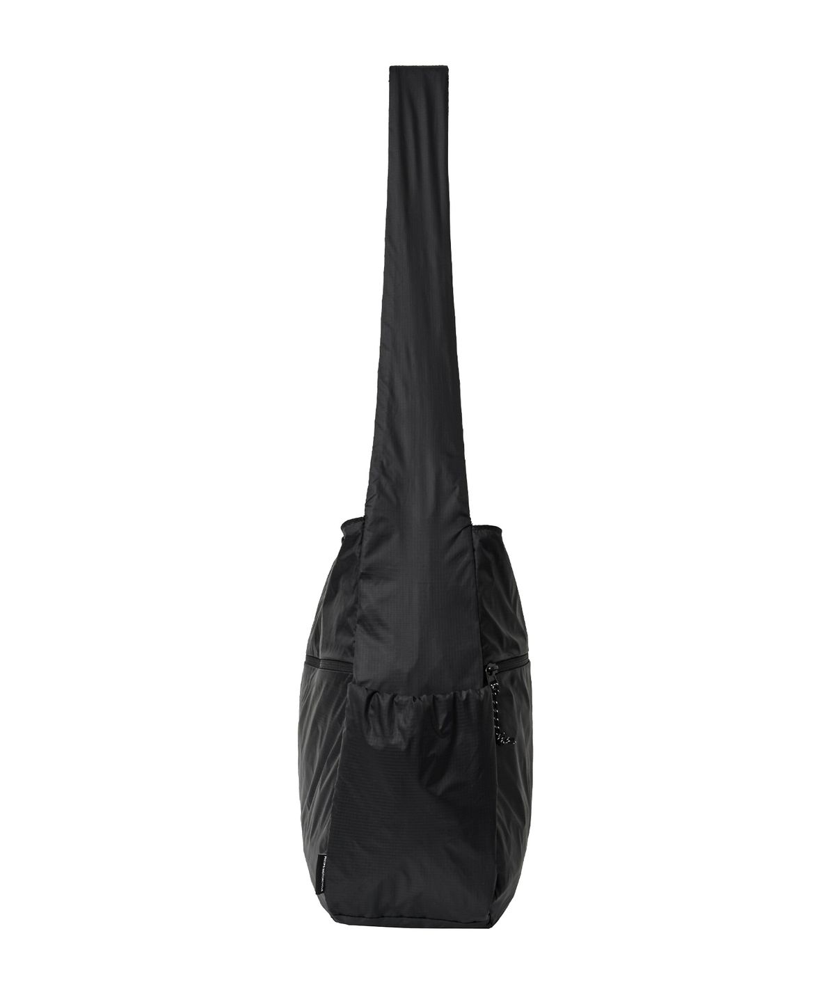 핍스 모터사이클(PHYPS MOTORCYCLE) Nylon Light Weight Cross Bag Black