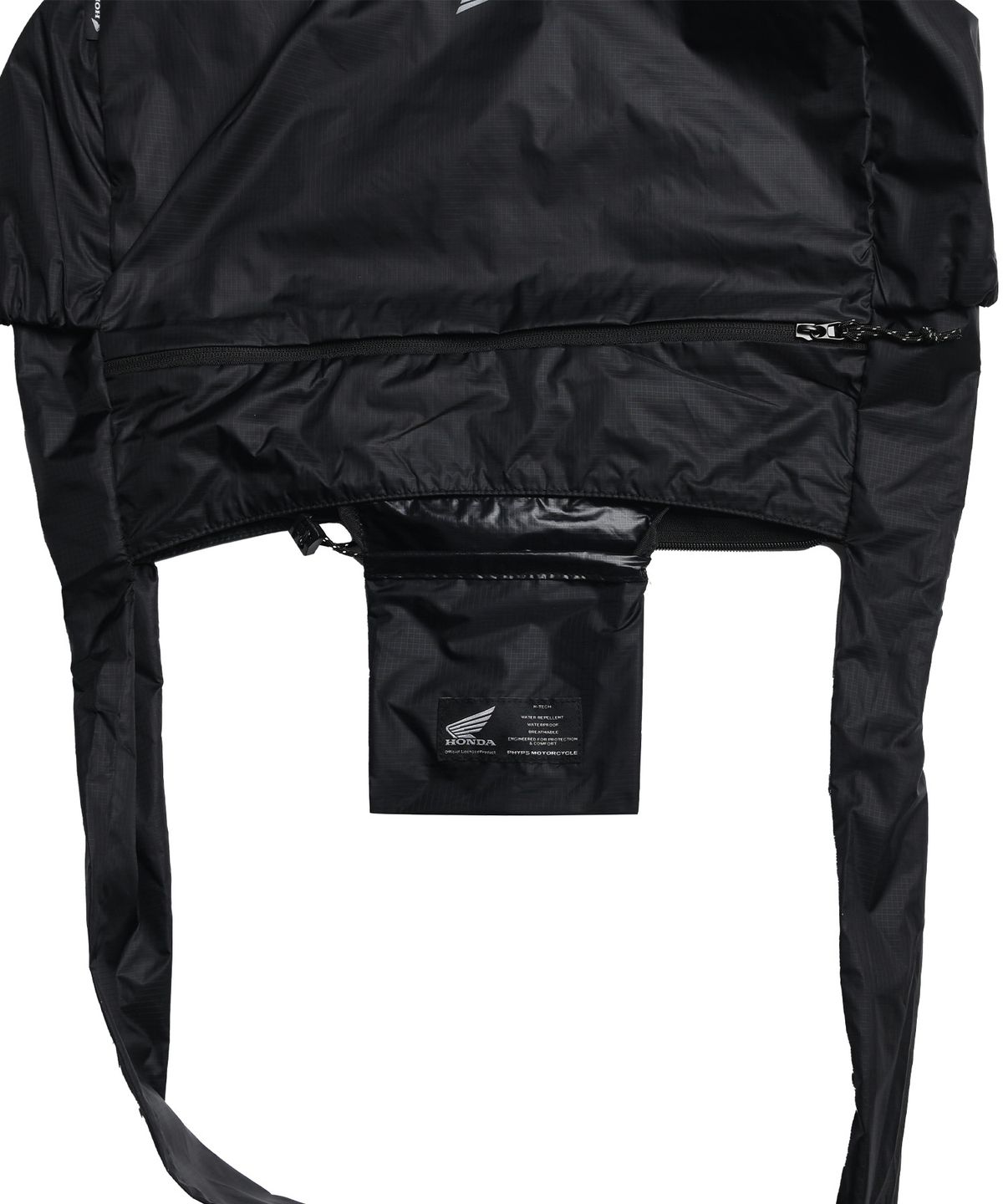 핍스 모터사이클(PHYPS MOTORCYCLE) Nylon Light Weight Cross Bag Black