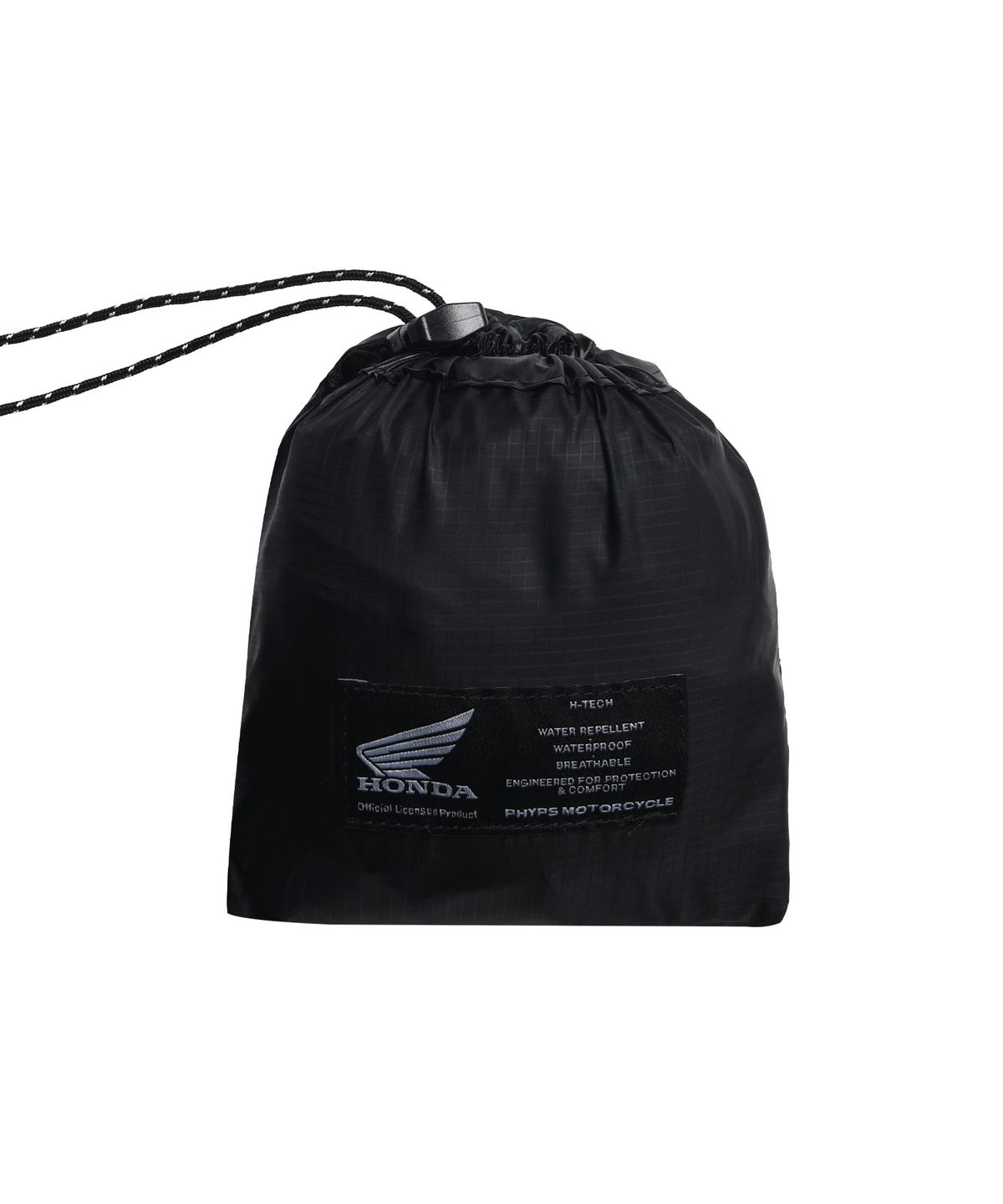 핍스 모터사이클(PHYPS MOTORCYCLE) Nylon Light Weight Cross Bag Black