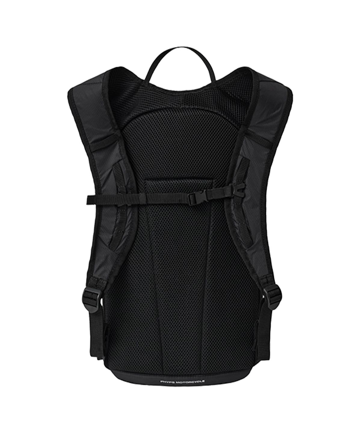 핍스 모터사이클(PHYPS MOTORCYCLE) Nylon Simple Backpack Black