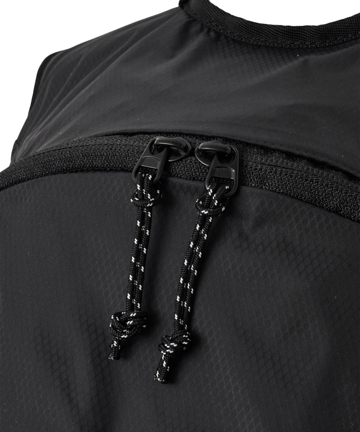 핍스 모터사이클(PHYPS MOTORCYCLE) Nylon Simple Backpack Black