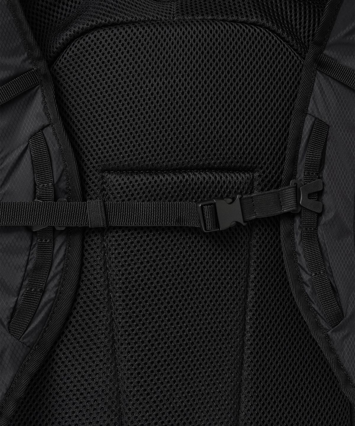핍스 모터사이클(PHYPS MOTORCYCLE) Nylon Simple Backpack Black