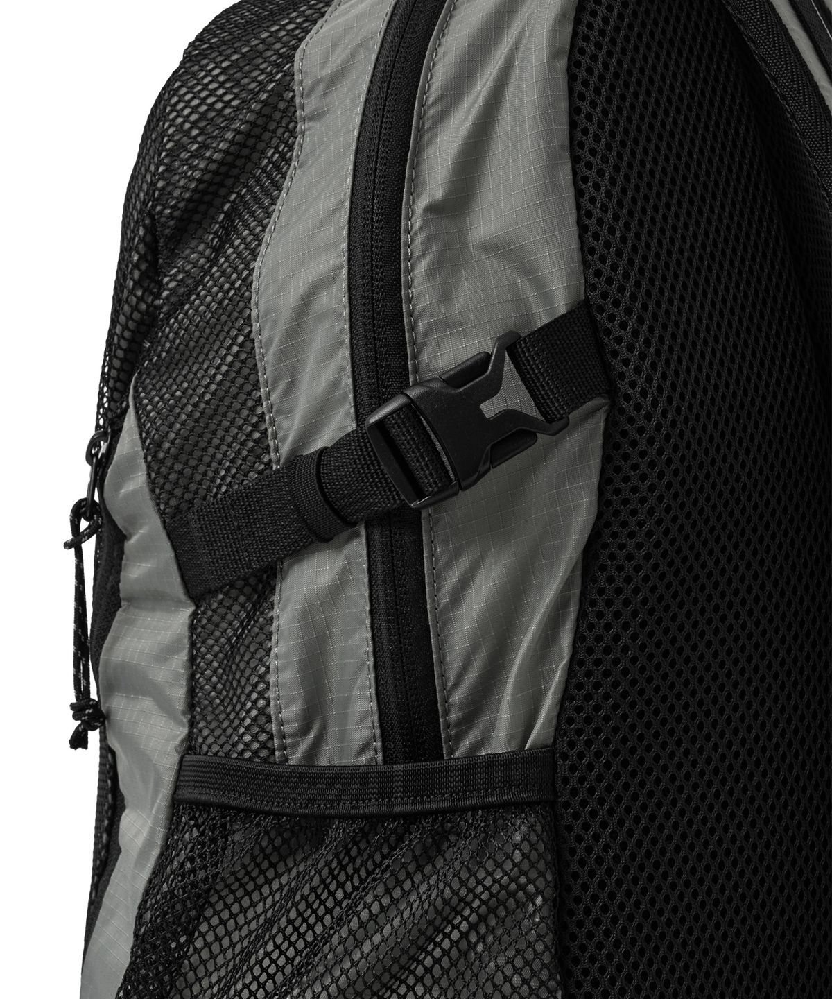 핍스 모터사이클(PHYPS MOTORCYCLE) Utility Mesh Backpack Gray