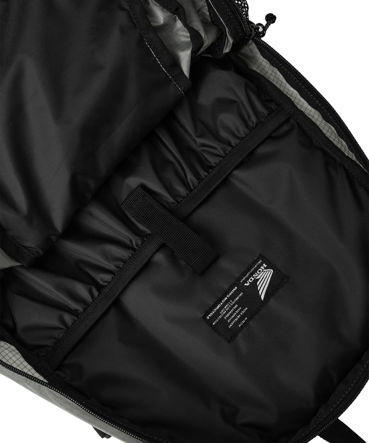 핍스 모터사이클(PHYPS MOTORCYCLE) Utility Mesh Backpack Gray