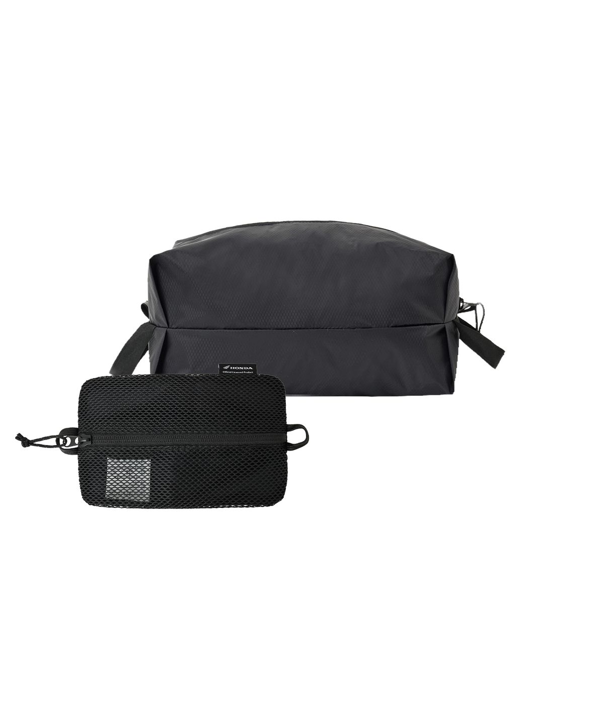 핍스 모터사이클(PHYPS MOTORCYCLE) Lip Nylon Packable Pouch 9L Black
