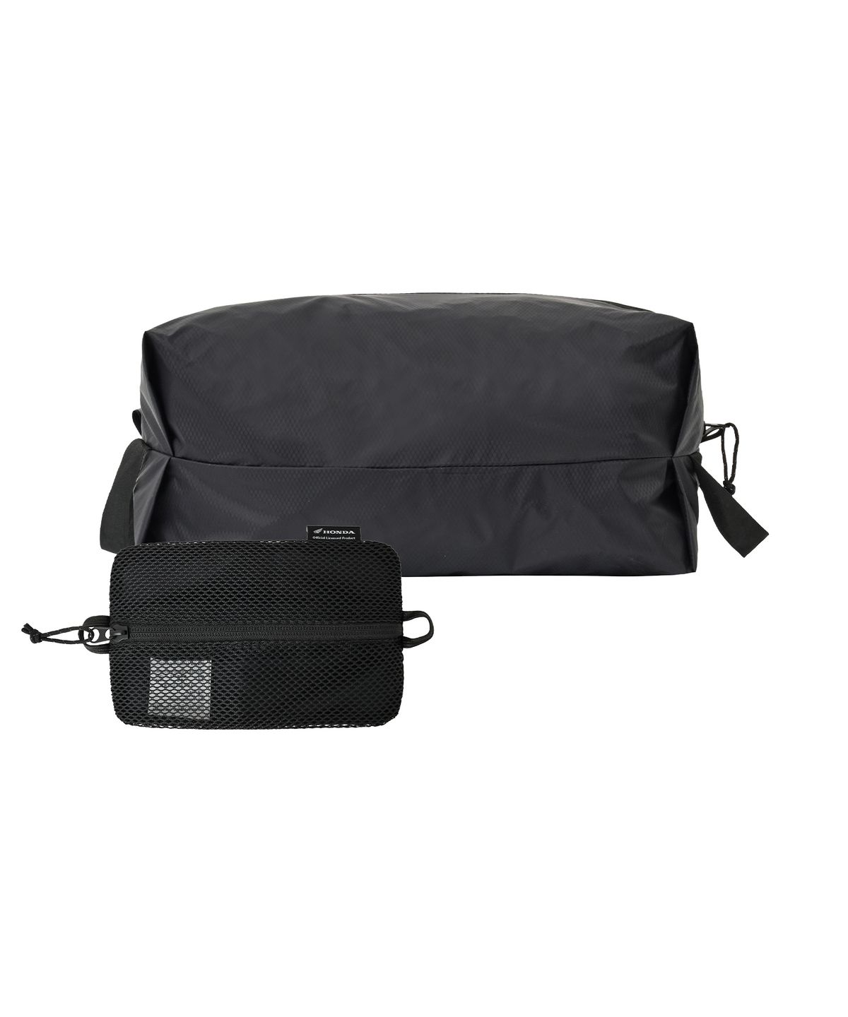 핍스 모터사이클(PHYPS MOTORCYCLE) Lip Nylon Packable Pouch 12L Black