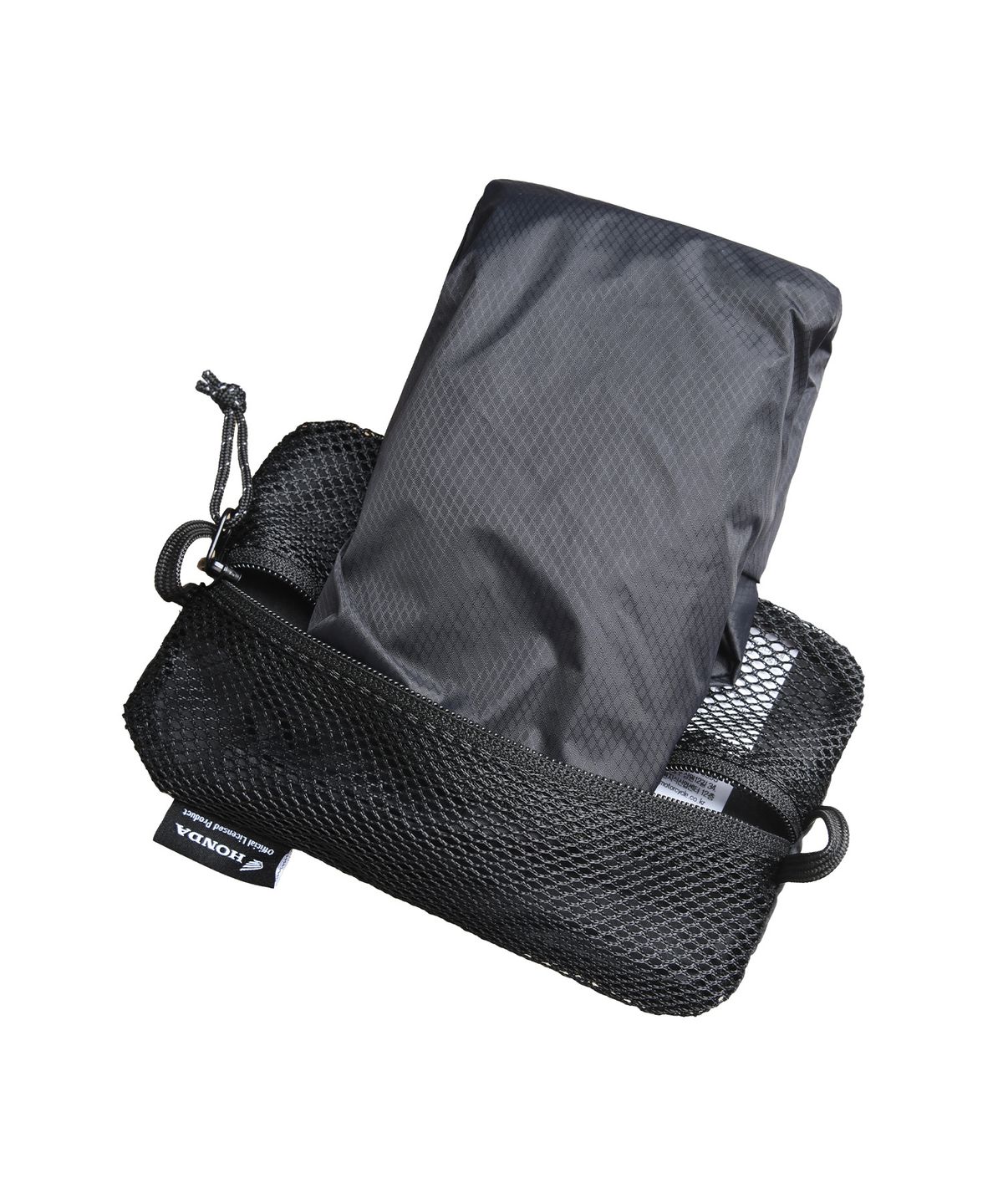 핍스 모터사이클(PHYPS MOTORCYCLE) Lip Nylon Packable Pouch 16L Black