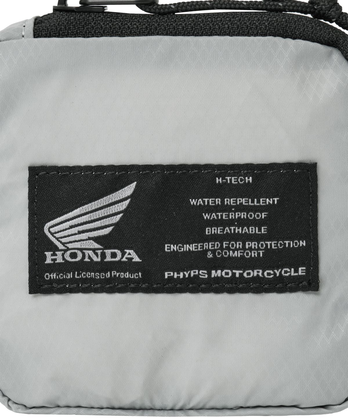 핍스 모터사이클(PHYPS MOTORCYCLE) Lip Nylon Mini Pocket Gray