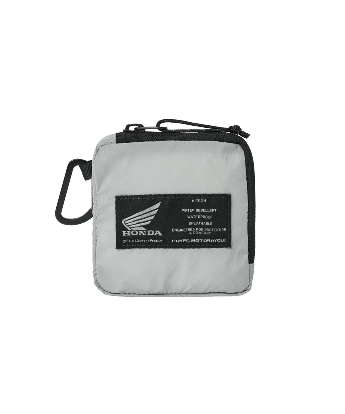 핍스 모터사이클(PHYPS MOTORCYCLE) Lip Nylon Mini Pocket Gray