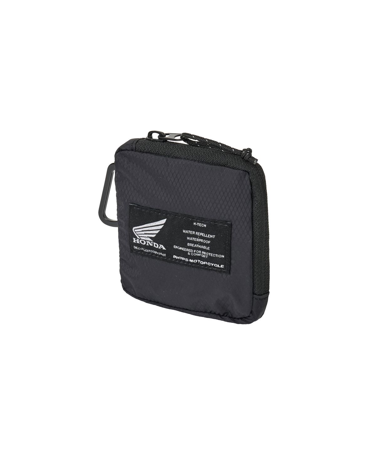 핍스 모터사이클(PHYPS MOTORCYCLE) Lip Nylon Mini Pocket Black