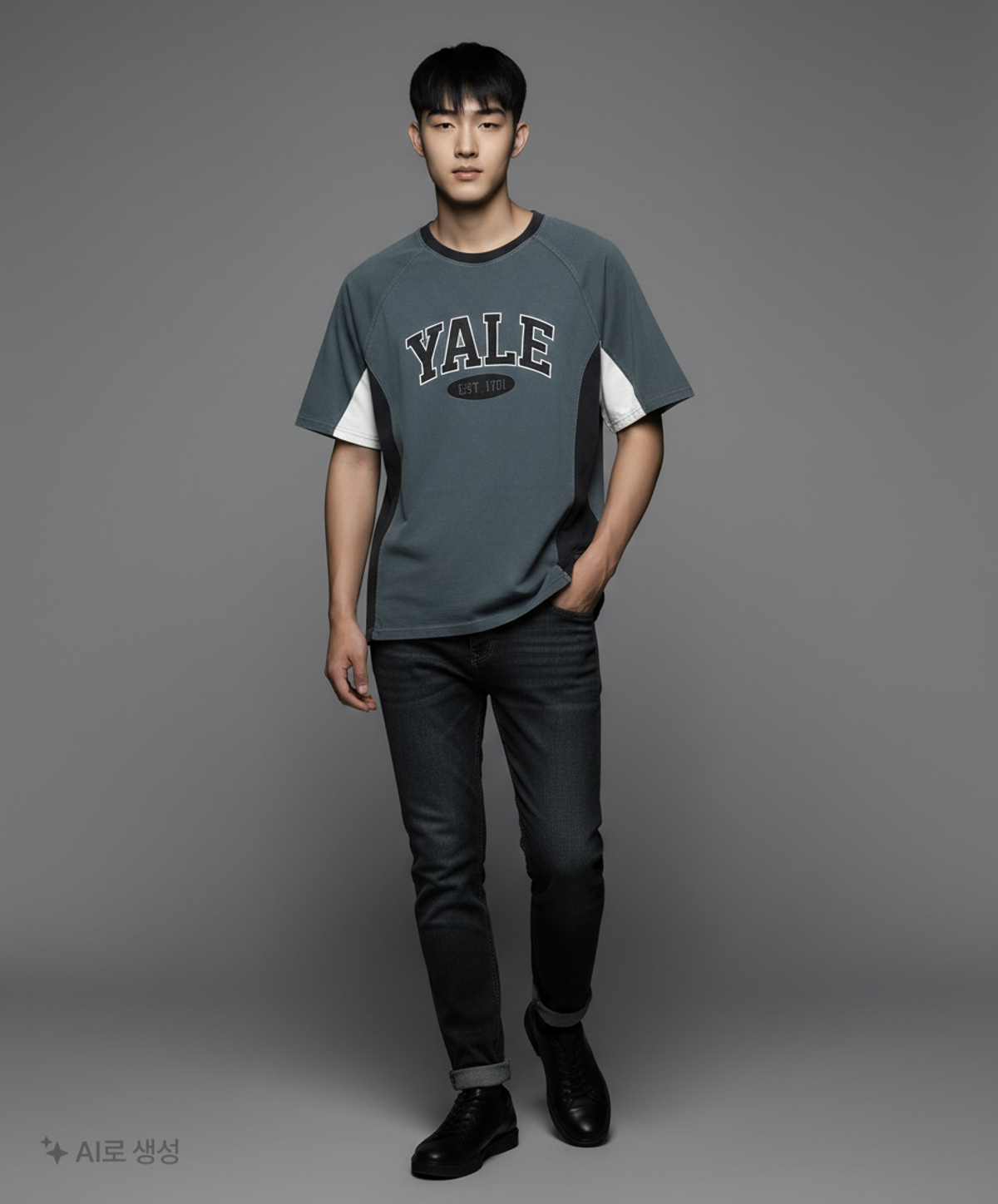 예일(YALE) 반소매 티셔츠 XL