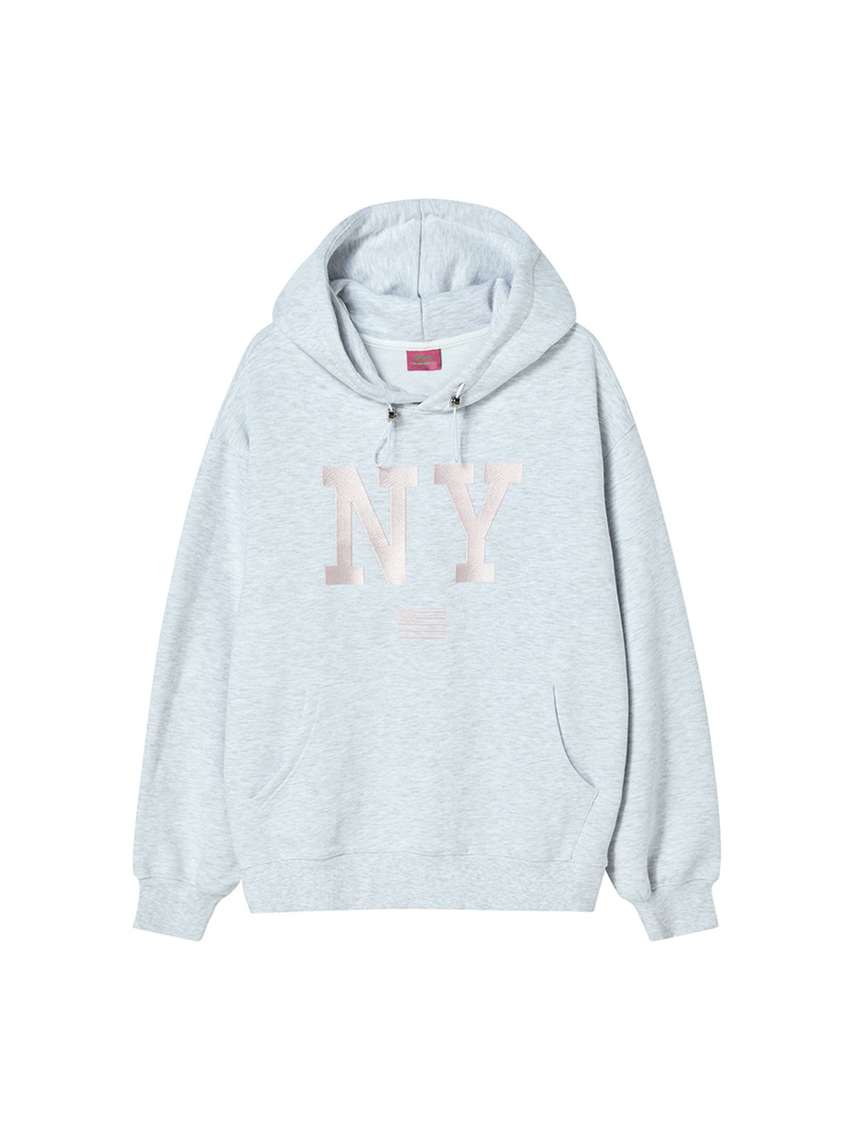 엔와이엑스엑스(NYXX) NY FLAG HOODIE HEATHER GREY