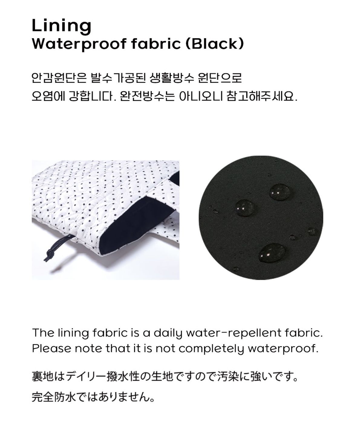 소월리안(SOWORLIAN) One Handle String Bag_ Mini Dot White