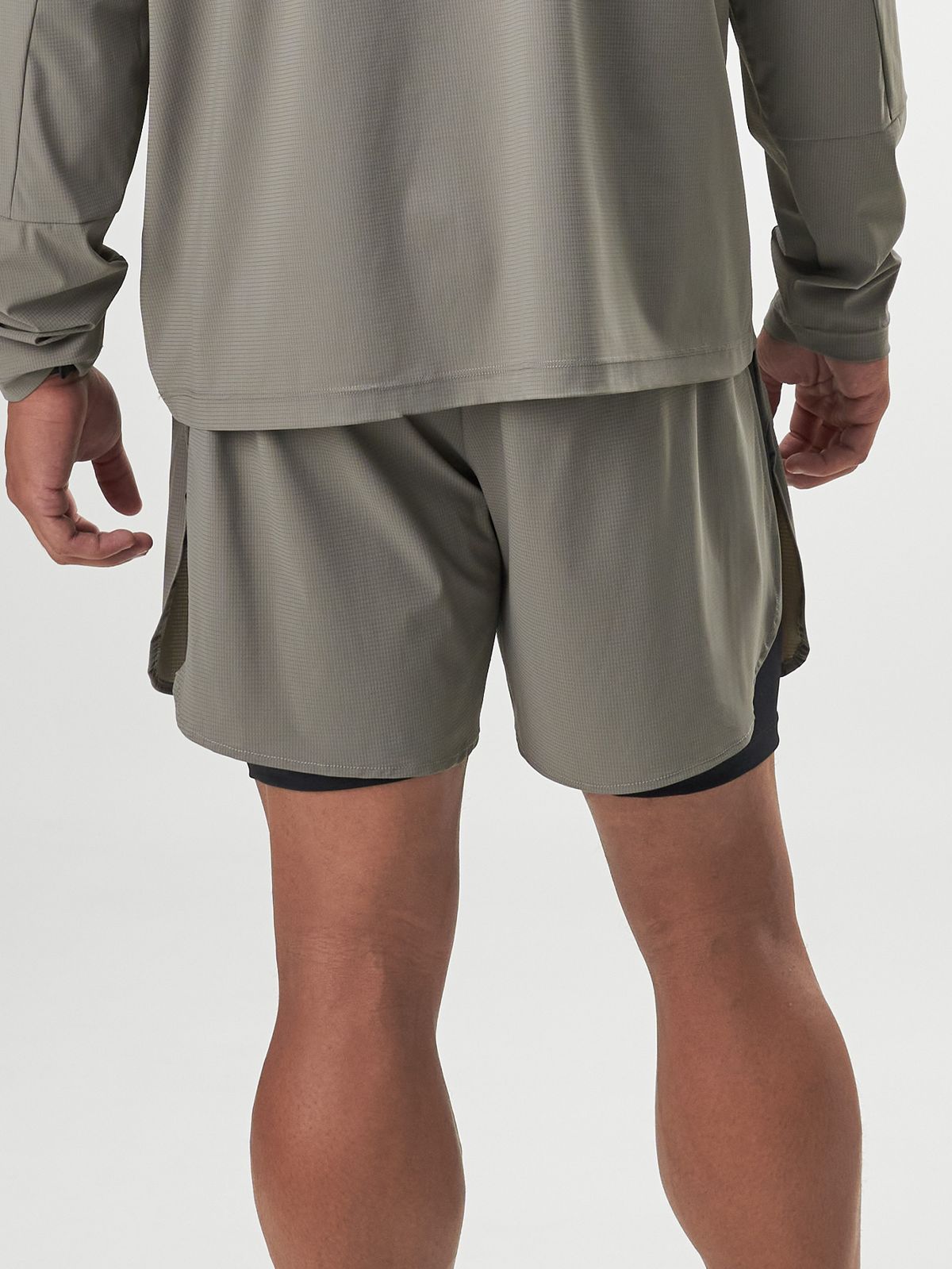 시그마스(SIGMAS) Stoic 5-Inch 2in1 Short (Grey)