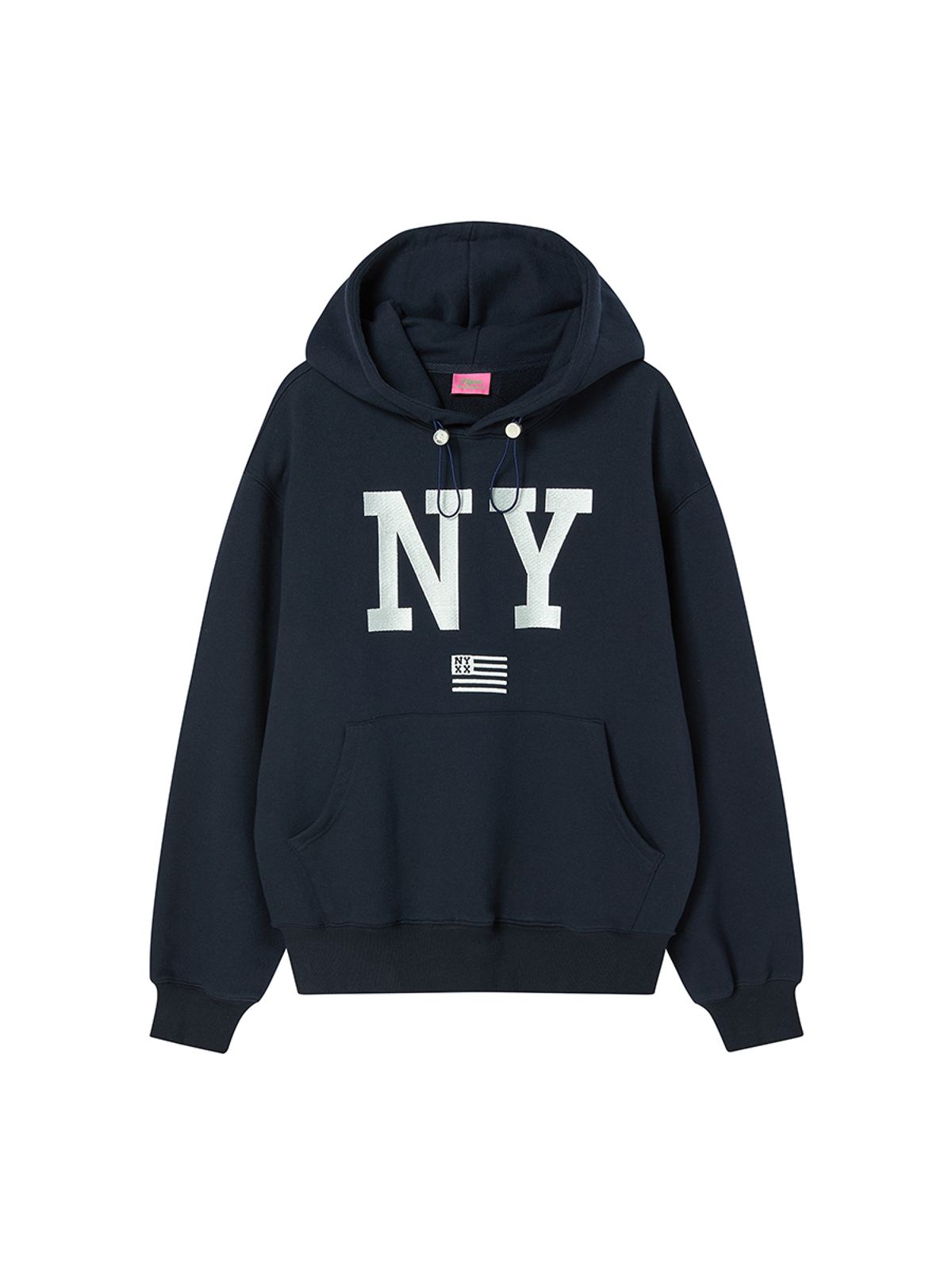 엔와이엑스엑스(NYXX) NY FLAG HOODIE NAVY