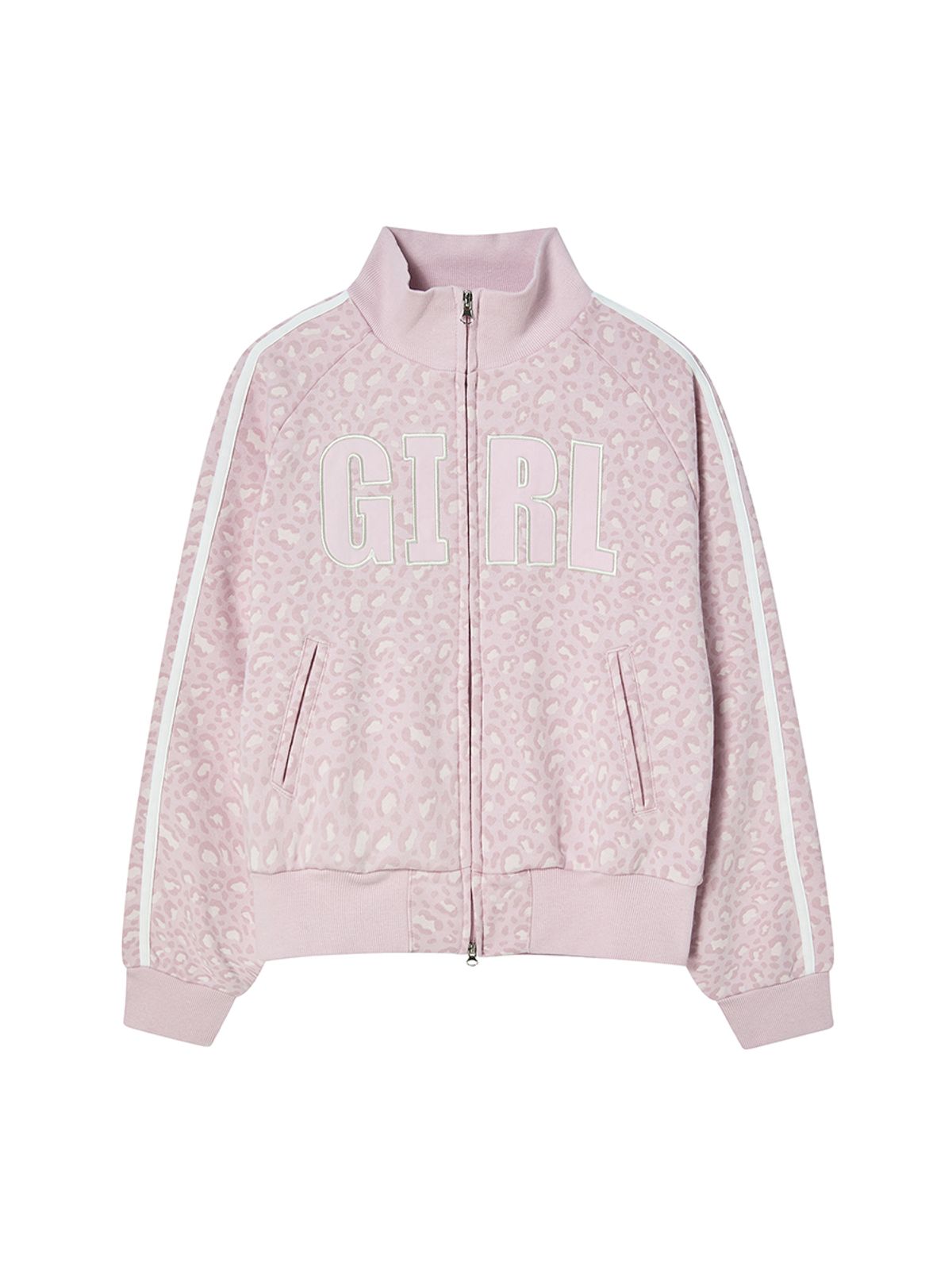 엔와이엑스엑스(NYXX) LEOPARD ZIP UP PINK