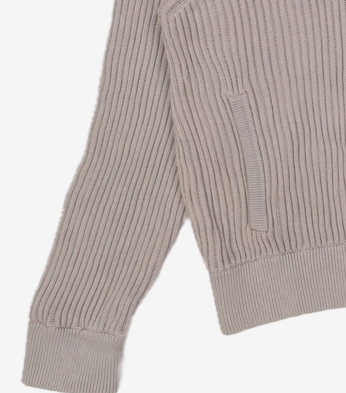 디스이즈네버댓(THISISNEVERTHAT) Full Zip Cardigan Grey L