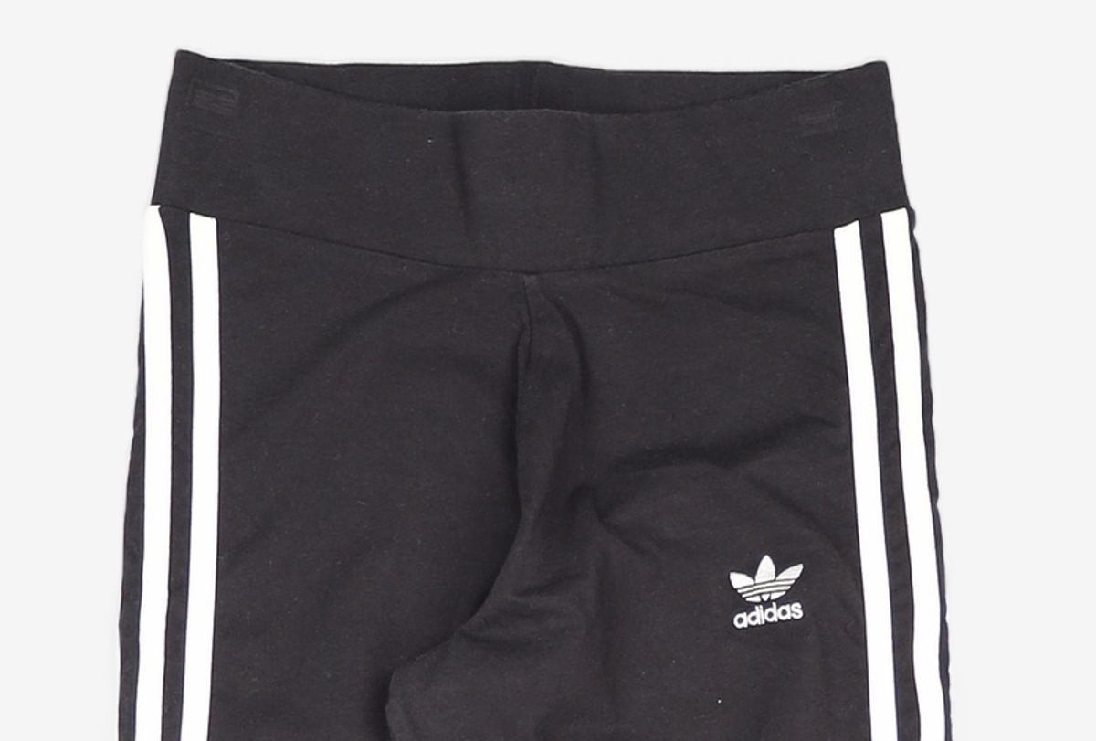 아디다스(ADIDAS) 3 스트라이프 타이츠 - 블랙:화이트 / FM3287 XS