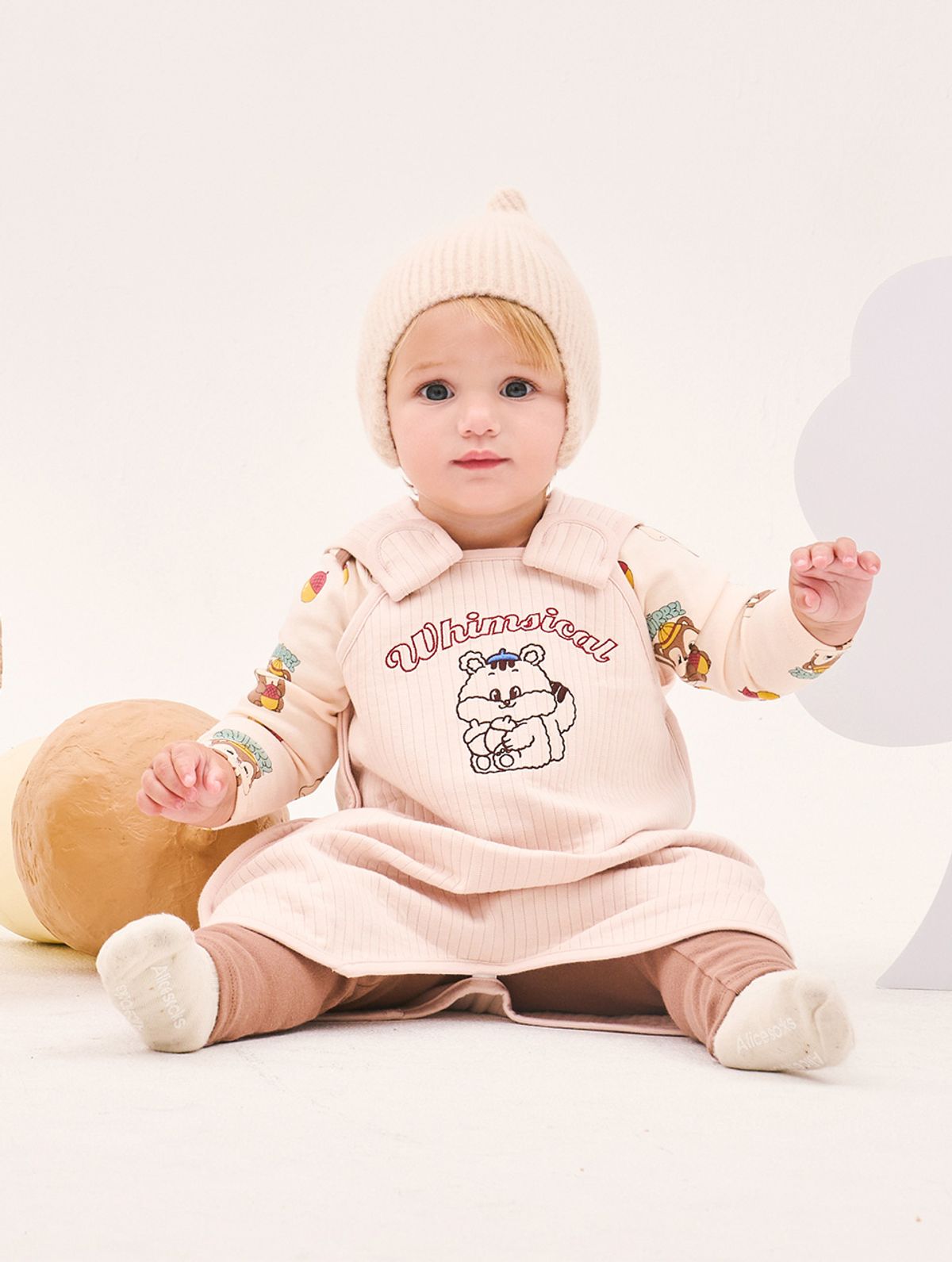 밀크베이비(MILKBABY) 따뜻 베베 보온수면조끼