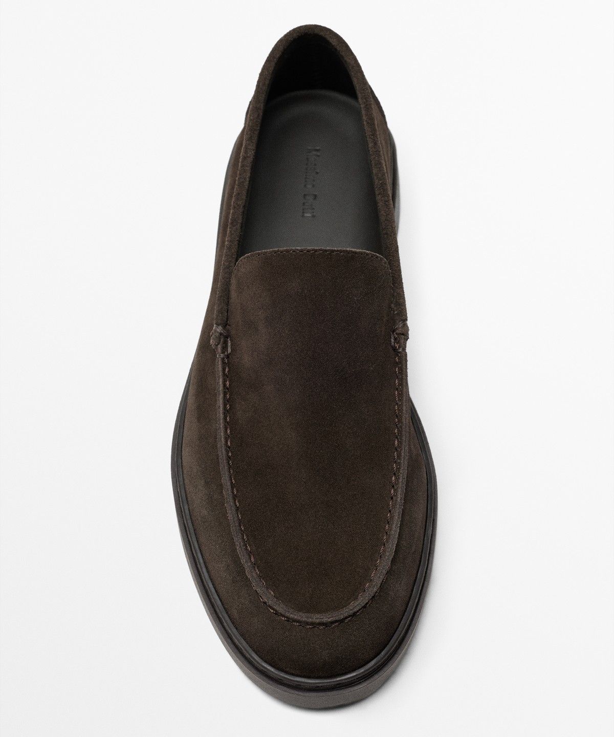 마시모두띠(MASSIMO DUTTI) 스플릿 스웨이드 모카신
