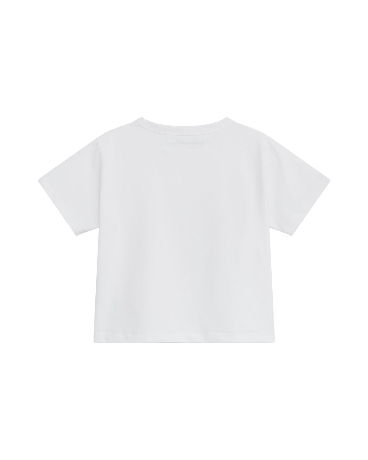 더뮤지엄비지터(THEMUSEUMVISITOR) KIDS HEART PRINTED T-SHIRT (WHITE)