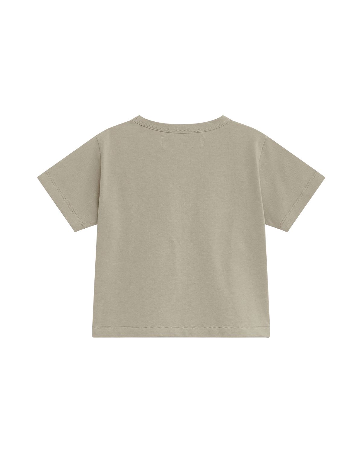 더뮤지엄비지터(THEMUSEUMVISITOR) KIDS HEART PRINTED T-SHIRT (BEIGE)