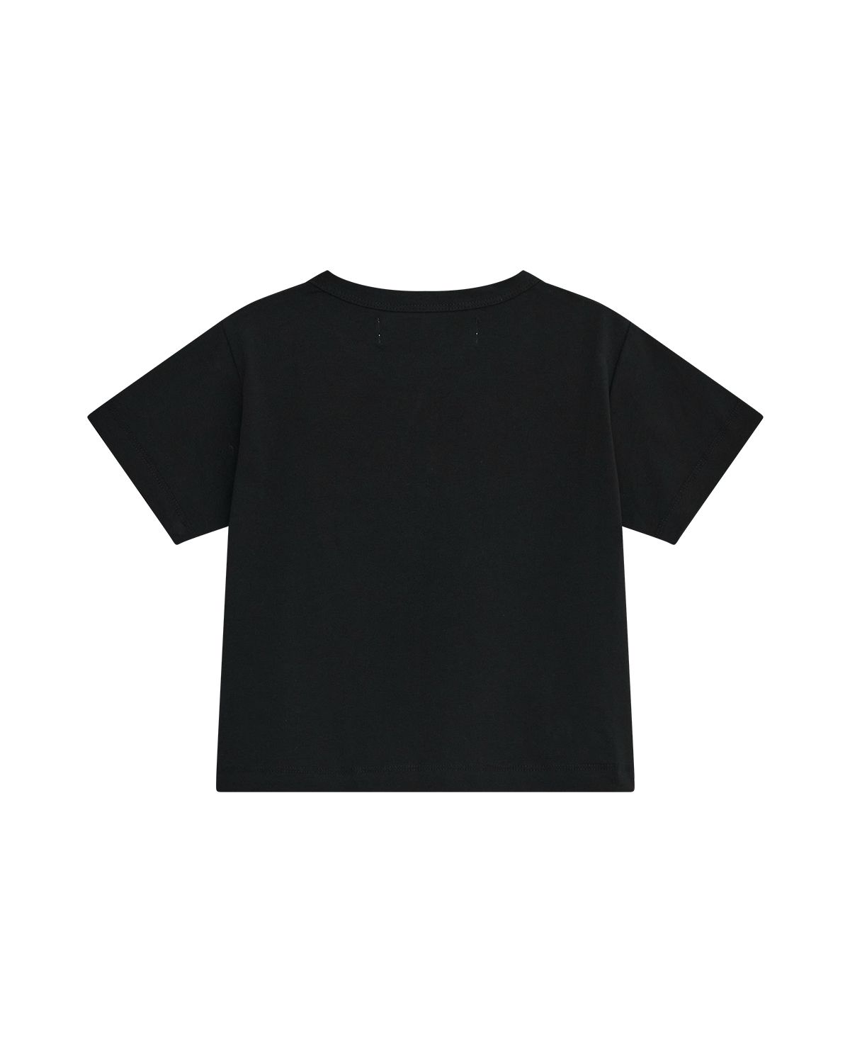 더뮤지엄비지터(THEMUSEUMVISITOR) KIDS HEART PRINTED T-SHIRT (BLACK)