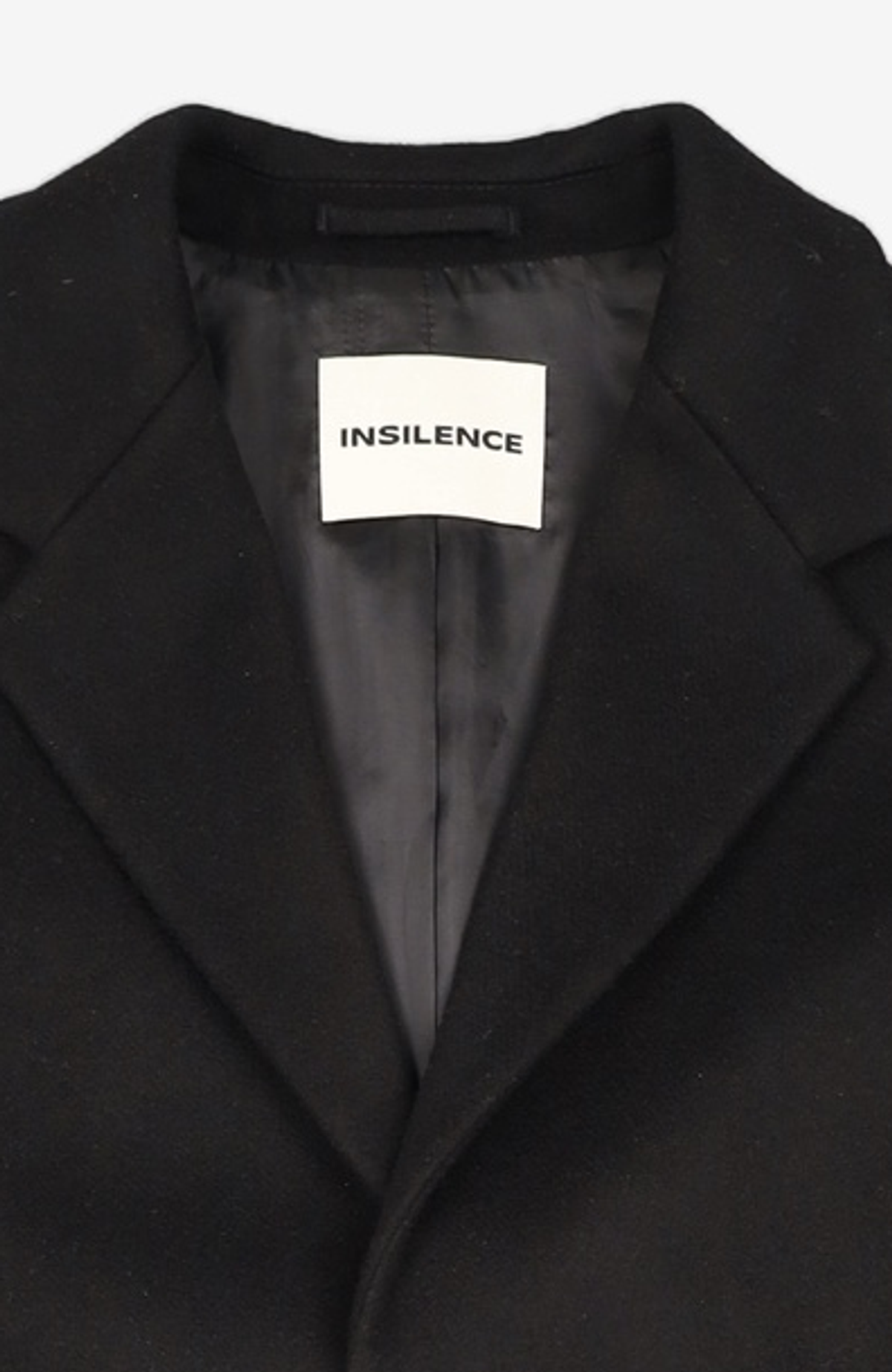 인사일런스(INSILENCE) BF_솔리스트 캐시미어 코트 BLACK M