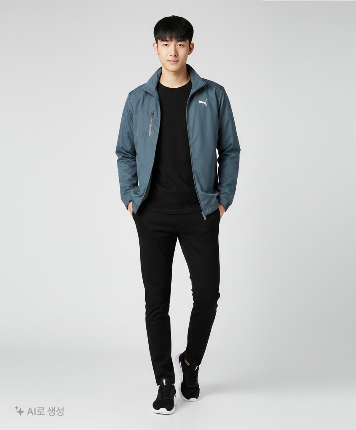 푸마(PUMA) 나일론/코치 재킷 M