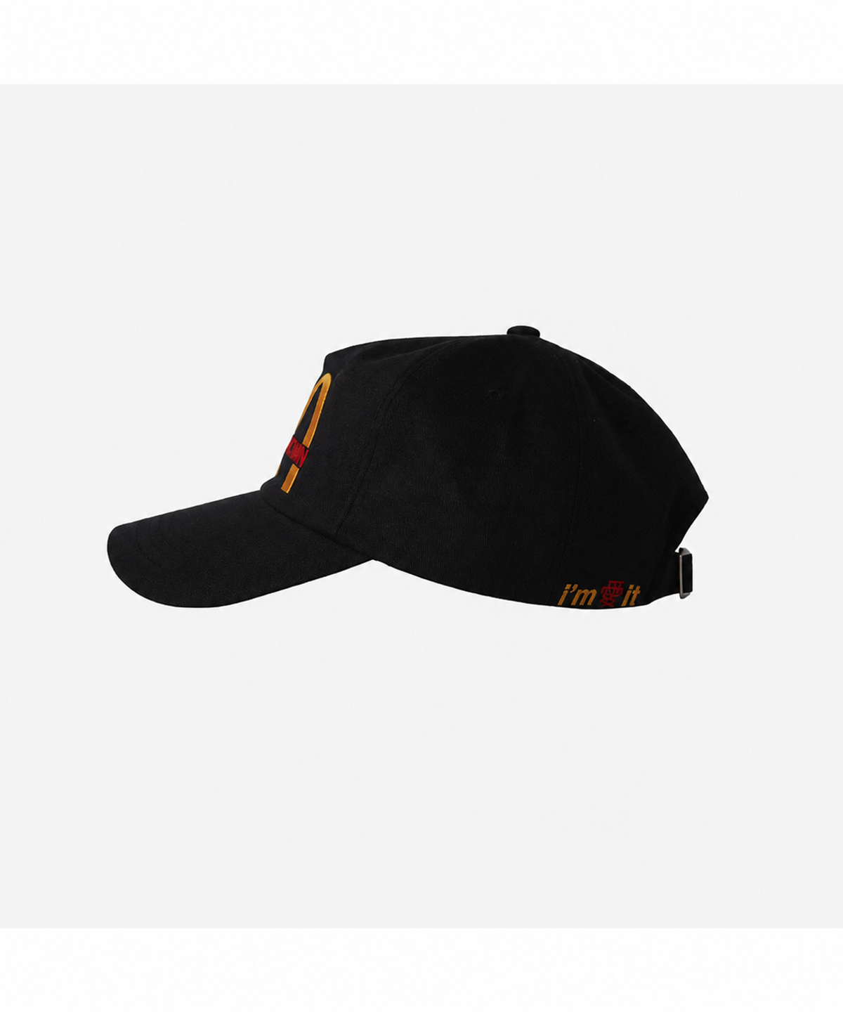 언커먼(UNCMN) IM LOVIN IT 5-PANEL CAP BLACK