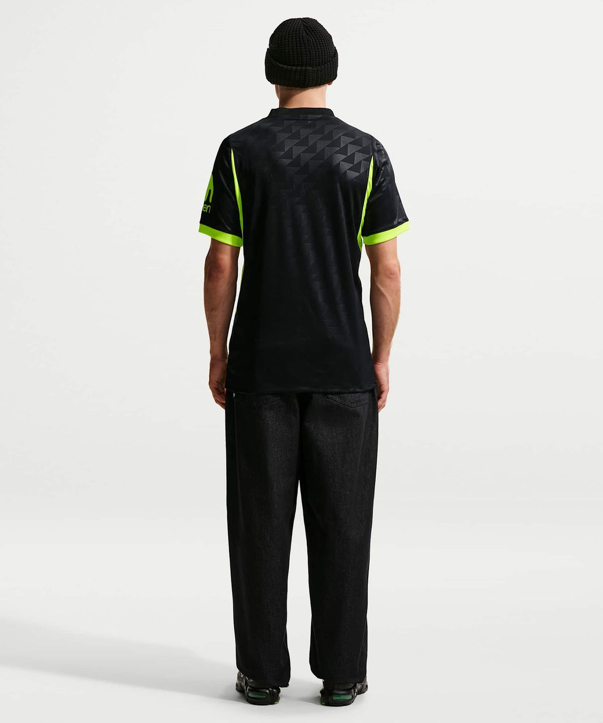 나이키(NIKE) 아틀레티코 마드리드 2026/27 스타디움 어웨이 드라이 핏 축구 레플리카 저지 M - 블랙:볼트 / II1932-011